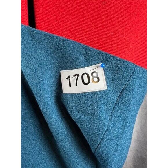 DRESS THE POPULATION Tiffany One-Shoulder Bow-Tie Midi Dress in Pine Size XL NWT - Picture 7 of 7